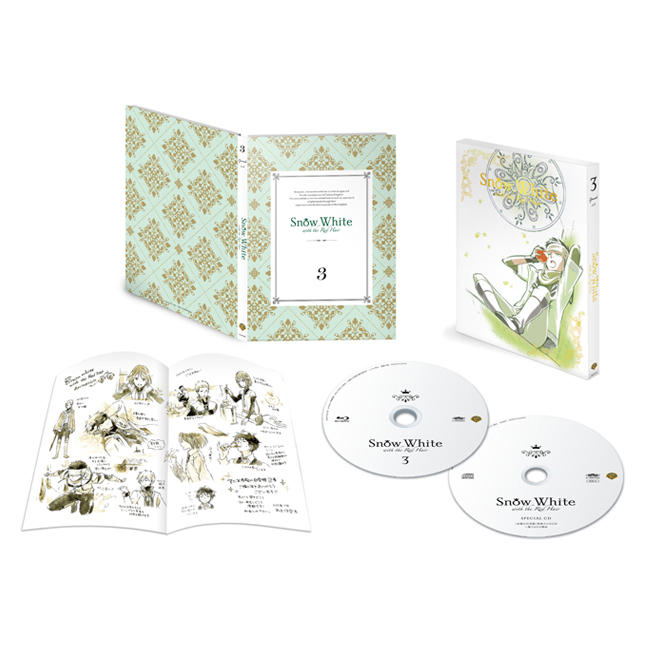 赤髪の白雪姫 第3巻 Blu-ray & DVD